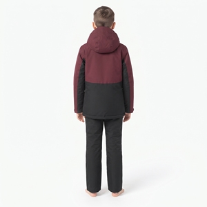 Traje de Esquí de una Pieza para Niños, Impermeable, Cortavientos, con Capucha, Forro Polar Cálido, Traje de Snowboard, Ropa para Exteriores - Product Image 3