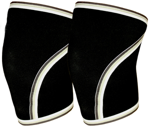 Bandes de compression pour genoux sur mesure, qualité supérieure, pour entraînement de squats, musculation, développement de la force et fitness. - Product Image 6