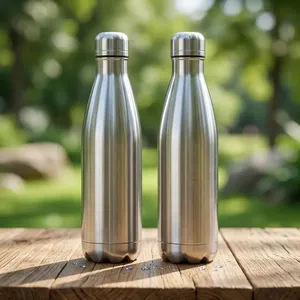 Elegant 500ml Stainless Steel Vacuum Insulated Cola Bottle Reusable Leak Proof <b>Hot</b> and Cold <b>Drinking</b> Water Bottle for Office - Product Image 5