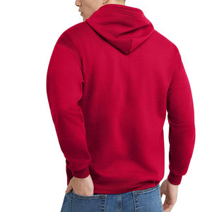 Hoodie pour homme hautement recommandé, prix de gros abordable, impression et logo personnalisés, fonction anti-rétrécissement, mélange de coton - Product Image 4