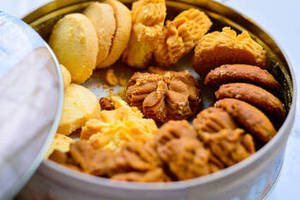 New Season Indian Premium Assorted Canned Nankhatai Cookies Rich Bakery Flavor Crispy Texture Sweet Taste Elegant Presentation - Product Image 4