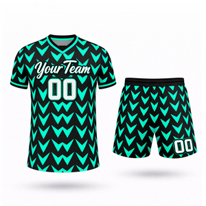 Conjuntos Nuevos de la Mejor Calidad, Impresión Digital, Talla Personalizada, Logotipo Personalizado, Unisex, Talla Grande, Poliéster de Verano - Product Image 1