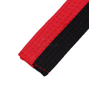 Premium Quality Karate <b>Belt</b> Men & Women Custom Logo Print 100% Cotton Martial Arts <b>Belts</b> - Product Image 1
