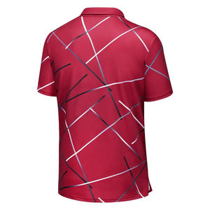 Impression ou broderie personnalisées, polo de golf pour homme de haute qualité, respirant, en coton et polyester, pas cher, anti-transpiration - Product Image 2
