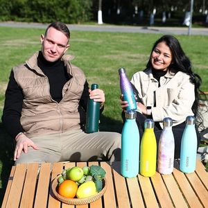 Borracce Sportive Termiche in Acciaio Inossidabile da 500ml con Mantenimento Freddo 24H e Caldo 12H, Senza BPA, Borraccia da Viaggio - Product Image 2