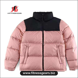 Customized Warm Breathable Quick Dry Hooded <b>Reversible</b> Waterproof Plus Size Women's Polyester Filled Bomber Jacket Winter <b>Coat</b> - Product Image 6