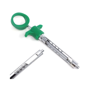 Premium Dental Self Aspirating Syringe Plastic Handle Reusable Autoclavable Stainless Steel Local Anesthesia Aspirating Syringe - Product Image 1