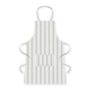 Tablier de cuisine jaune à motifs 100 % coton avec bretelles réglables, imperméable et écologique pour la maison, les dîners et les fêtes - Product Image 2