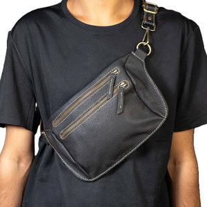 Sac banane sport Econex en PU avec fermeture éclair, sangle détachable, capacité inférieure à 21L, pour femmes, chasse, usage extérieur, compatible téléphones - Product Image 4
