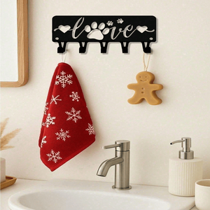 CIFbuy Modern <b>Wall</b> <b>Hook</b> Set <b>Key</b> Holder for Puppy Entryway Kitchen Bedroom Decor Coats Towels Hats Bags Organizer (TikTok for - Product Image 4