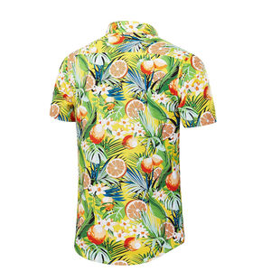Camisa Hawaiana Aloha de Alta Calidad con Estampado Personalizado para Hombre, Camisa Hawaiana Casual con Botones, de Primera Calidad - Product Image 3
