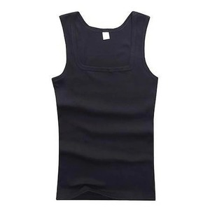 Débardeur sans manches confortable pour homme avec logo personnalisé, 100 % coton, anti-UV, séchage rapide, pour la gym, le sport et le streetwear - Product Image 1