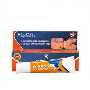 Crème hydratante et apaisante UVS Raskee à l'extrait de Centella Asiatica pour peaux sensibles, sans parabène et sans sulfate - Product Image 1