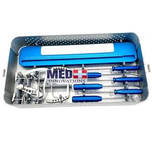 Ensemble d'instruments chirurgicaux orthopédiques Source d'alimentation manuelle essentielle pour les procédures d'arthroscopie ACL/PCL-Base supérieure - Product Image 6