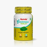 Tablet Ekstrak Daun Moringa Patanjali Suplemen Ekstrak Tumbuhan untuk Nutrisi Harian Dewasa