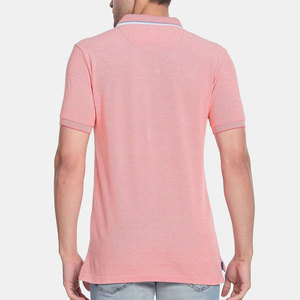 Camiseta de Manga Corta Vintage para Hombre al por Mayor, Transpirable, de Punto Jersey de Spandex/Algodón, Color Sólido Personalizado, Tallas Grandes, de Secado Rápido - Product Image 3