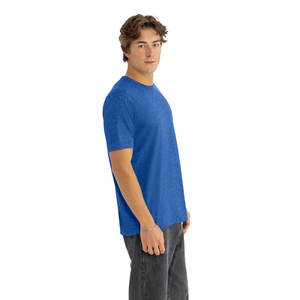 T-shirt unisexe Next Level 6200 en poly/coton, coupe slim, manches courtes, col en V, tissu doux, pour homme, Active Triblend. - Product Image 3