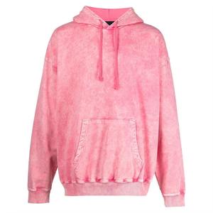Sudadera con Capucha para Hombre, 100% Algodón Jersey, Corte Regular, Lavado Ácido, Bordado, Estampado con Diseño Artístico, Bolsillo, Estilo Urbano, Moda para Exteriores, ODM - Product Image 1