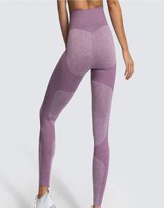 เลกกิ้งโยคะแฟชั่นใหม่คุณภาพสูงสำหรับผู้หญิงปี 2026 สวมใส่สบาย สไตล์ลำลอง สีสันตามสั่ง กำลังเป็นที่นิยม ระบายอากาศได้ดี พร้อมโลโก้ที่เอว - Product Image 3