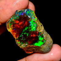 Opale naturelle éthiopienne Welo Fire de qualité AAA en gros, pierre précieuse brute, 100 % opale huileuse, pour bijoux DIY et décoration, vente en gros