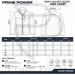 Chaqueta Acolchada para Hombre Prime Power, Cuello Alto, Cierre de Cremallera, Ligera, Cálida, Informal, Corte Regular, para Otoño, Precio Bajo - Product Image 5