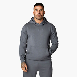 Survêtement polaire unisexe surdimensionné 2 pièces personnalisé pour homme, à capuche, style streetwear, respirant, grande taille, hiver, imprimé - Product Image 2