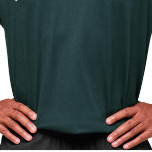 T-shirt de sport ample pour homme, haute qualité, personnalisable, respirant, en coton, pour la gym, vente en gros - Product Image 4