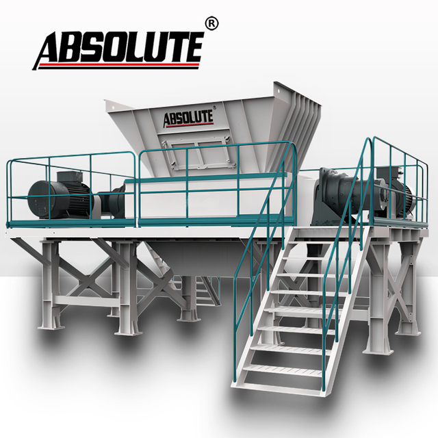 Automation Mini Garlic and Onion Electric Shredder Sliced Gar Metal Waste Shredding Single Shaft Shredder