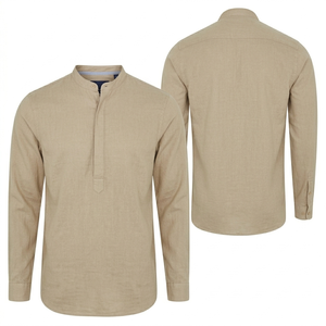 Chemise décontractée pour homme à double boutonnage, manches longues, anti-UV, séchage rapide, respirante, évacuation de l'humidité, avec ventilation discrète, idéale pour la pêche, design personnalisé - Product Image 2