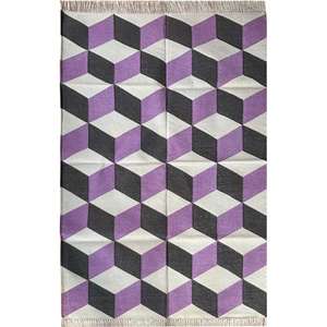 Lujosas alfombras decorativas de algodón Dhurrie para suelo 006 Set para dormitorio y cocina para decoración del hogar y la Oficina - Product Image 2