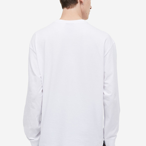 Camiseta de hombre 100% algodón personalizable, venta al por mayor de fábrica, cuello redondo, camiseta básica - Product Image 2