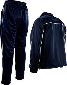 Survêtement unisexe d'été avec poches zippées, sweat à capuche zippé intégral, ensemble 2 pièces respirant et à séchage rapide pour la course, le jogging, le sport et les loisirs - Product Image 5