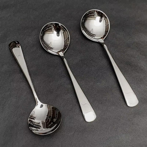 Cuchara de Acero Inoxidable Ecológica de Alta Calidad para Postres, Helados y Miel, con Logotipo Personalizable y Diseño Elegante - Product Image 3