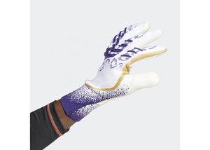 Gants de gardien de but unisexes confortables en latex imperméable avec sangle de poignet réglable, couleur et design personnalisés pour l'entraînement au football - Product Image 4