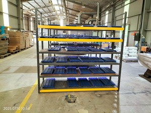 4-Layer Adjustable Boltless Metal Display Rack | Stackable Heavy Duty Shelving Unit | OEM Service Accepted | Vietnam OEM Factory - Product Image 2