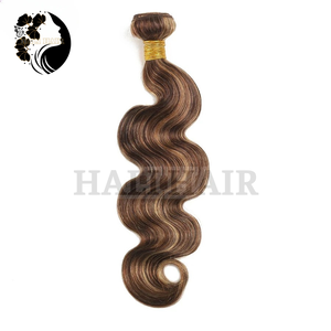 Vente en gros 100% Vietnamien Remy Machine Double Trame Corps Vague Cheveux Teints Double Dessiné Expédition Rapide Disponible Hali Cheveux - Product Image 1