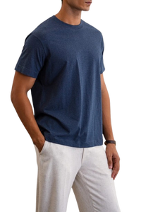เสื้อยืดโอเวอร์ไซส์สีเบจสำหรับผู้ชาย สไตล์ลำลอง สตรีทแวร์ ระบายอากาศได้ดี ใส่สบายในฤดูร้อน ทรงหลวม แฟชั่น - Product Image 5