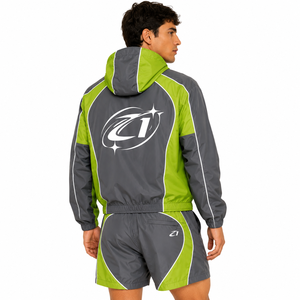 Ensemble coupe-vent léger et respirant de haute qualité pour homme, idéal pour l'été – Nouvelle collection avec faible MOQ, veste en nylon et sweats à capuche - Product Image 2