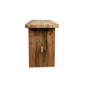 Banco Moderno y Ecológico de Madera de Teca Gubuk Bali para Sala de Estar - Product Image 3