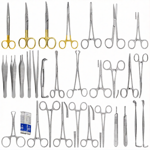 Kit Básico de Cirugía Mayor de 108 Piezas, Juego de Instrumentos Quirúrgicos de Acero Inoxidable para Quirófanos de Hospitales y Clínicas Médicas - Product Image 1