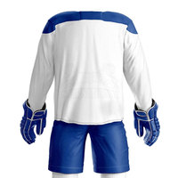 Uniforme de Hockey sobre Hielo Unisex, Nuevo Modelo 2026, Conjunto Completo, Construcción Duradera de Poliéster, Tela Elástica Transpirable para un Movimiento Fácil