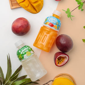 Jus de fruits NFC SunSmile 320ml avec Nata de Coco, vente en gros, faible MOQ, meilleur prix, marque privée, échantillon gratuit, produit phare - Product Image 4