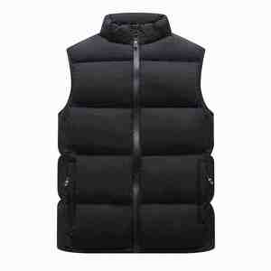 Gilet sans manches en toile pour homme, personnalisable, avec option grande taille, tissu respirant et broderie personnalisée - Product Image 6