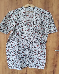 Robe Kimono Premium Imprimée à la Main en Coton Floral Respirant à Manches Longues – Vêtement de Nuit pour Femme – Fournisseur en Gros - Product Image 5