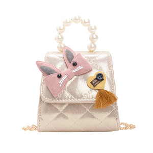 Handbags Newest Baby Girls Fancy Mini Princess Purses Lovely <b>Sequins</b> Rabbit Tote Girls Cross-body <b>Bags</b> Chaildren Gifts - Product Image 1