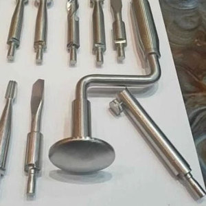 Premium German Quality Hudson <b>Hand</b> <b>Drill</b> Brace Set Orthopedic Surgical Instruments Kit Manual Bone <b>Drill</b> Surgical Grade Tools CE - Product Image 3