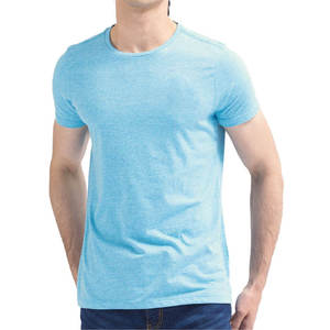 ผู้ผลิตเสื้อ OEM แบบกำหนดเอง ผ้าฝ้าย 100% คอปกสองสี เสื้อยืดแขนสั้นผู้ชาย คอกลม ทรงปกติ ระบายอากาศได้ดี แห้งเร็ว - Product Image 2