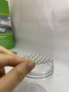 ขวดแก้ว PE ขนาด 36 45 64 70 มม. ฝาเกลียวแบบปิดผนึกกันรั่วซึม พร้อมแผ่นโฟมปิดผนึกแบบใช้แล้วทิ้ง เกรดสำหรับอาหาร สำหรับขวด - Product Image 6