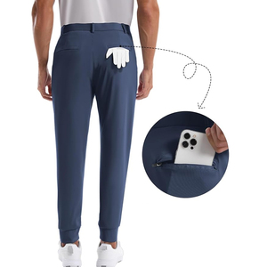 Pantalones Deportivos de Golf para Toda Temporada, Tela de Peso Medio, Versátiles para Combinar en Capas, Rendimiento Durante Todo el Año, Estilo Chino, Ropa Casual Cómoda - Product Image 4