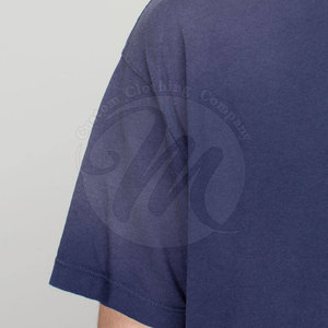 Camiseta con Efecto Desgastado por el Sol, Servicio OEM, Precio al por Mayor, 100% Algodón, Superventas - Product Image 5